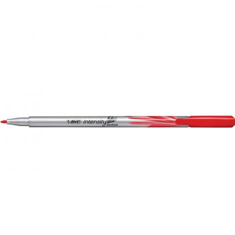 Cienkopis Bic Intensity Medium 0.8mm, Czerwony